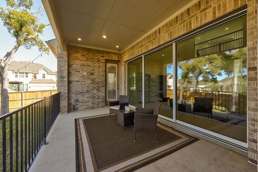 View of patio / terrace with a residential view
