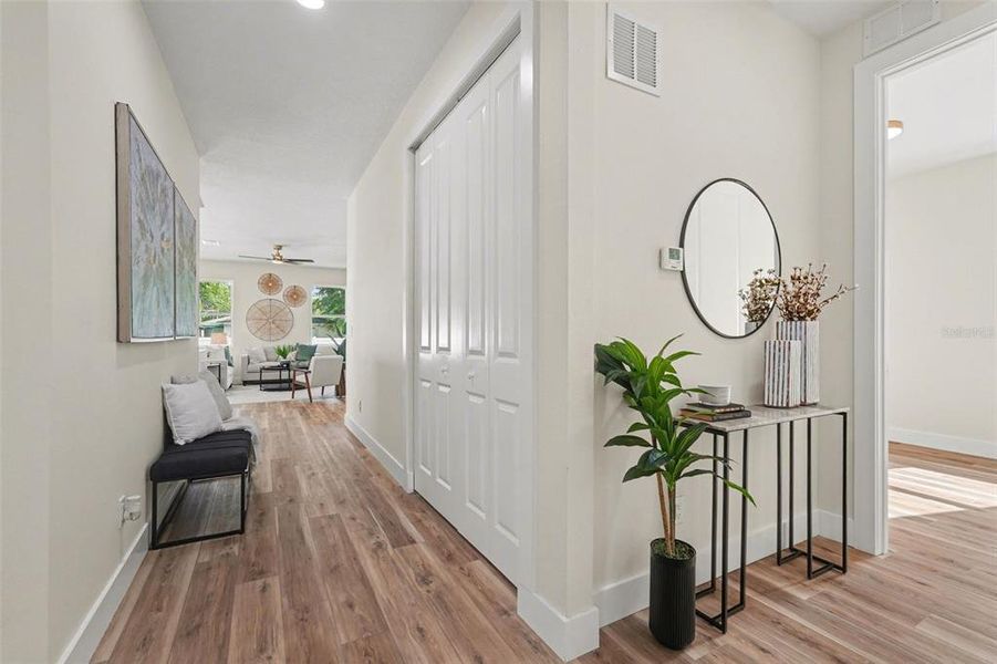 Furnished interior view inside a new home in , Tampa (Image 6).