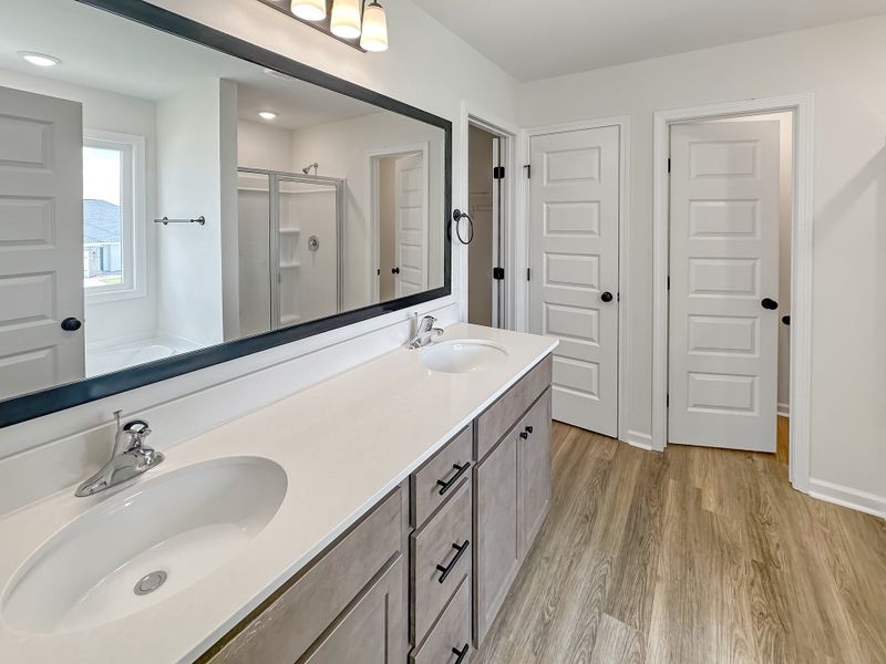 Furnished interior view inside a new home in Doctor's Creek, Ludowici (Image 9).