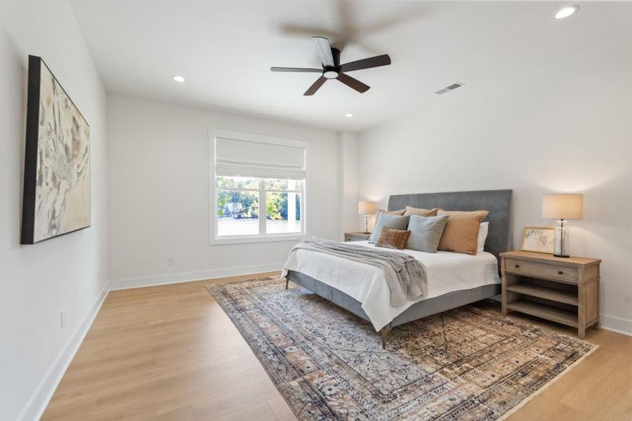 Furnished interior view inside a new home in , Monticello (Image 8).