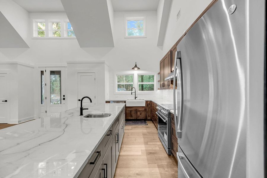 Furnished interior view inside a new home in , Johns Island (Image 9).
