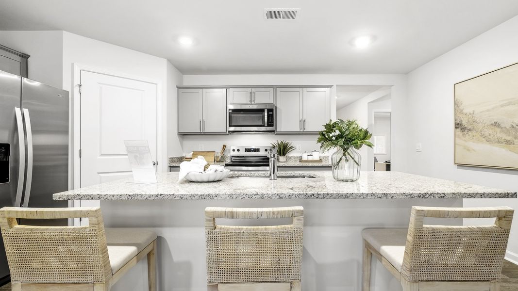 Furnished interior view inside a new home in Wilson's Ridge, Wilson's Mills (Image 7).