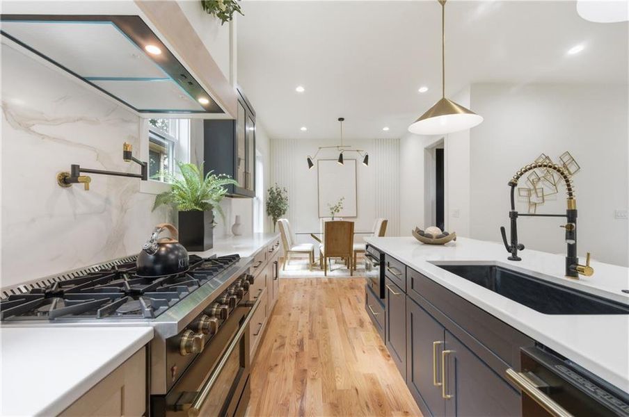 Furnished interior view inside a new home in , Atlanta (Image 34). Furnished interior view inside a new home in , Atlanta (Image 34).