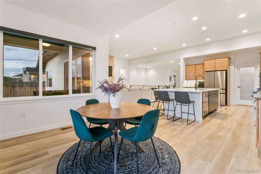 Furnished interior view inside a new home in , Colorado Springs (Image 14).