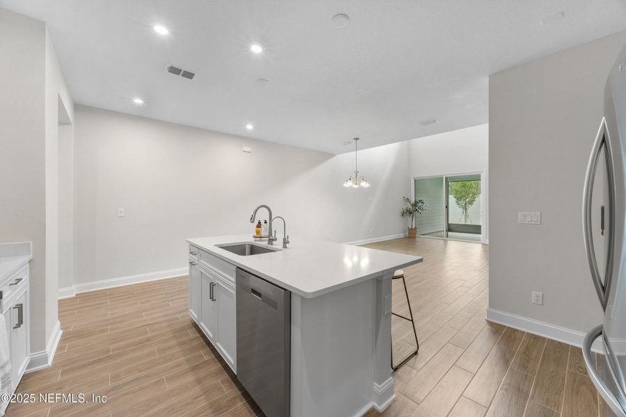 Furnished interior view inside a new home in , Jacksonville (Image 4).