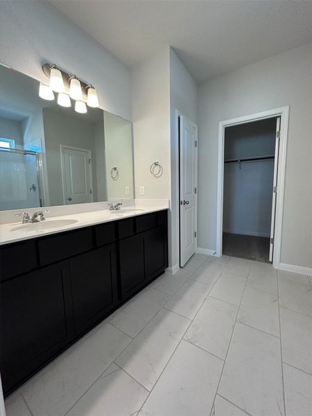 Dual Vanities in Primary Bath - Representative Photo Dual Vanities in Primary Bath - Representative Photo