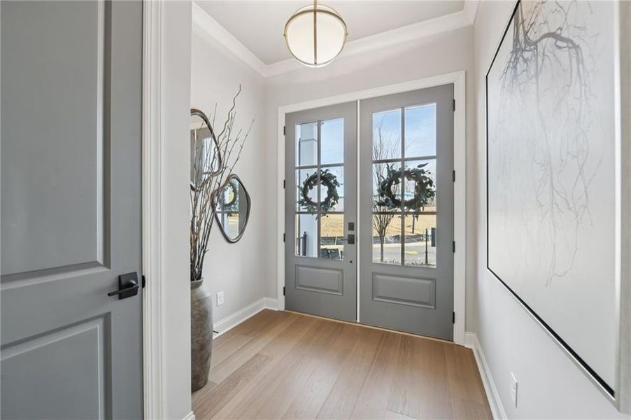 Furnished interior view inside a new home in Palisades Single Family, Cumming (Image 6).