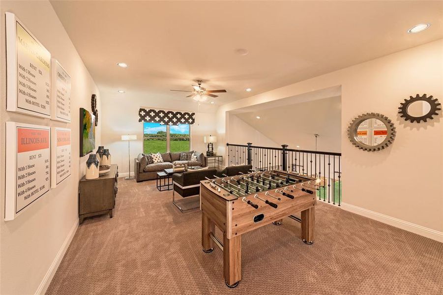 Beazer Homes Brookville Estates Blackburn floorplan. This is not a photo of the actual home, but is a photo of the Blackburn floorplan.