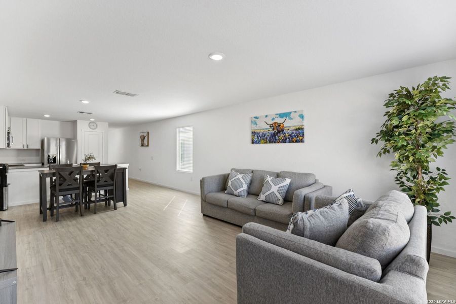 Furnished interior view inside a new home in Somerset Meadows, San Antonio (Image 9).