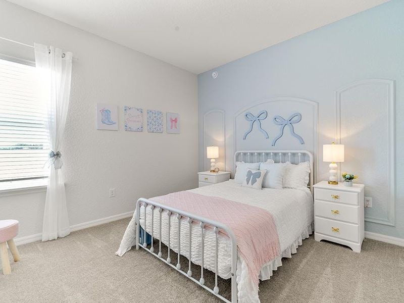 Secondary bedrooms provide space for everyone in your household - Westin II by Highland Homes