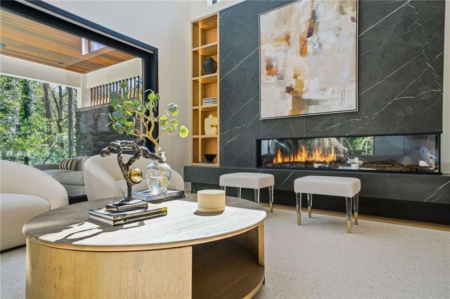 Furnished interior view inside a new home in , Atlanta (Image 67). Furnished interior view inside a new home in , Atlanta (Image 67).