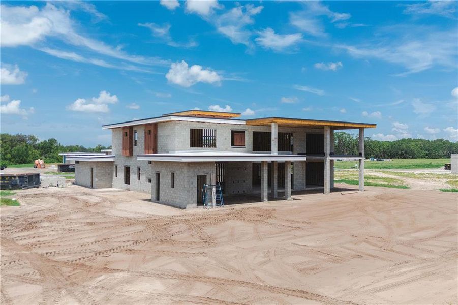 Front exterior of a new home in , Odessa, FL, highlighting curb appeal (Image 7). Front exterior of a new home in , Odessa, FL, highlighting curb appeal (Image 7).