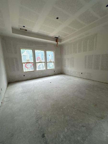 In-progress construction of a new home in Grayson Ridge, Van Alstyne, TX (Image 7).