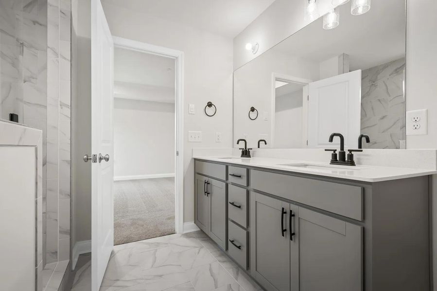 The Paisley C Primary Suite Bathroom