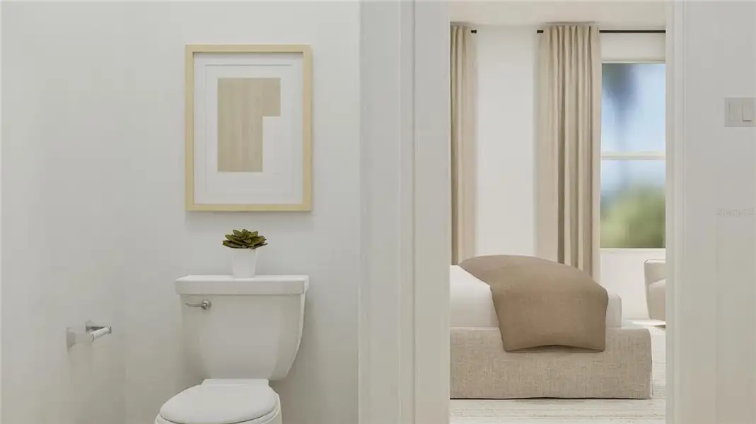 Furnished interior view inside a new home in Ranches at Lake McLeod, Eagle Lake (Image 5).