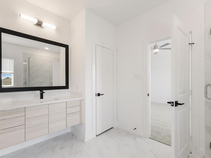 Furnished interior view inside a new home in Royal Court, Little Elm (Image 10). Furnished interior view inside a new home in Royal Court, Little Elm (Image 10).