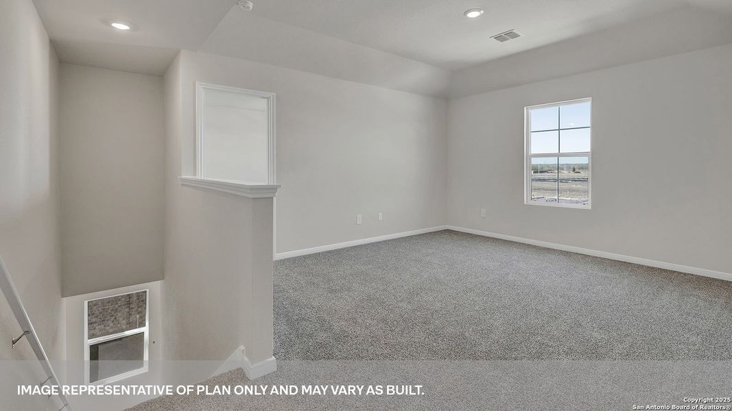 Spacious, unfurnished interior of a new home in Whisper South, San Marcos (Image 25).
