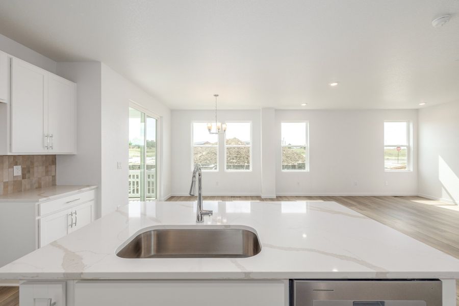 Furnished interior view inside a new home in Arras Park, Thornton (Image 11).