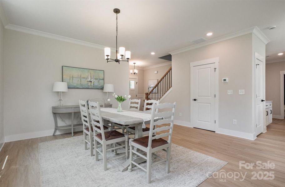 Furnished interior view inside a new home in , Sherrills Ford (Image 8). Furnished interior view inside a new home in , Sherrills Ford (Image 8).