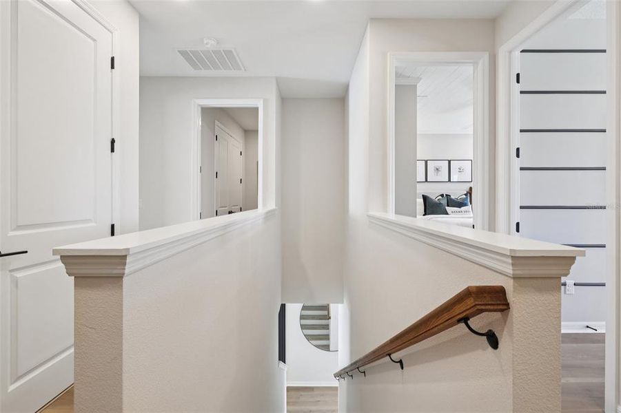 Furnished interior view inside a new home in Isla Mirada, San Antonio (Image 8).