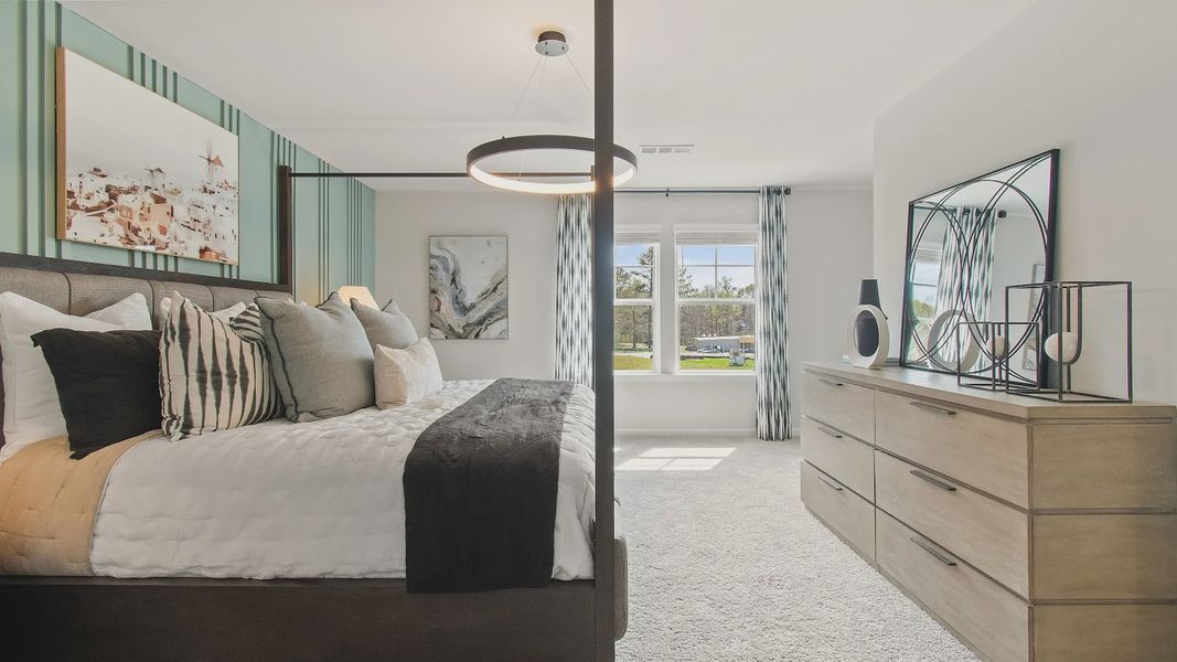 Furnished interior view inside a new home in Diamante, Stockbridge (Image 19). Furnished interior view inside a new home in Diamante, Stockbridge (Image 19).