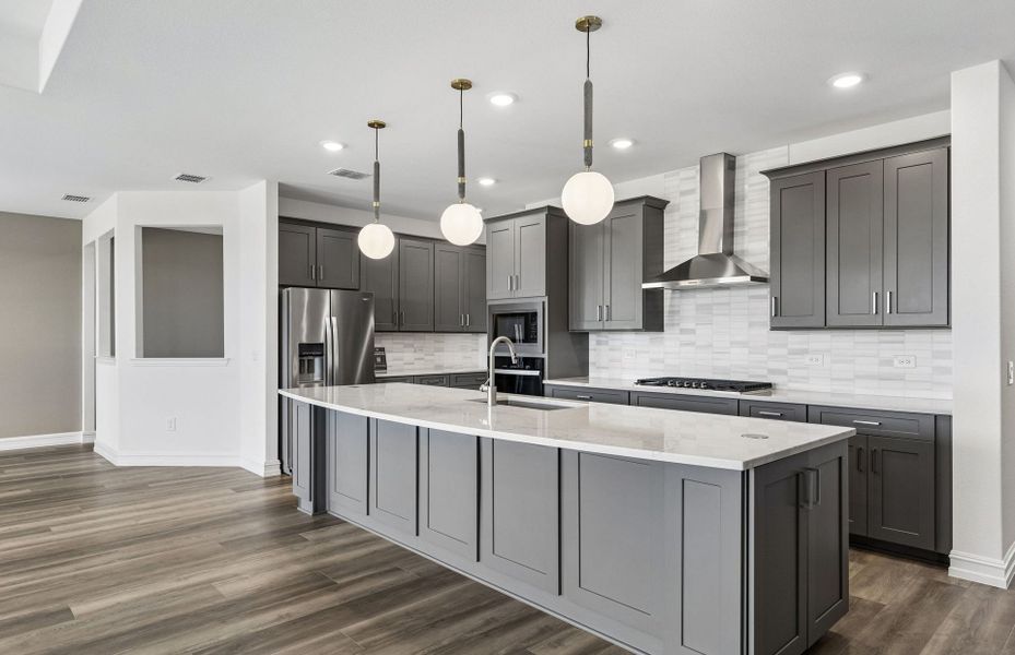 Furnished interior view inside a new home in Pinnacle at Legacy Hills, Celina (Image 10).