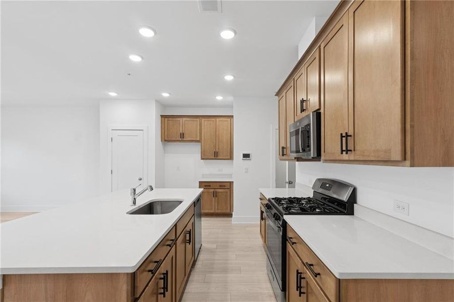 Furnished interior view inside a new home in Grandview Terrace, Canton (Image 5). Furnished interior view inside a new home in Grandview Terrace, Canton (Image 5).