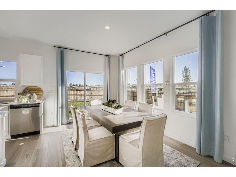 Furnished interior view inside a new home in Prairie Song, Windsor (Image 6).