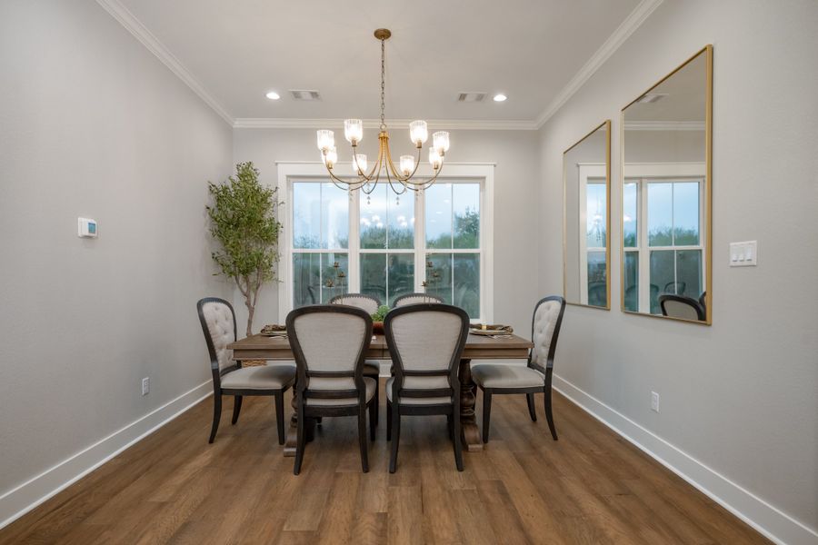 Furnished interior view inside a new home in Windmill Hill, Bryan (Image 8).