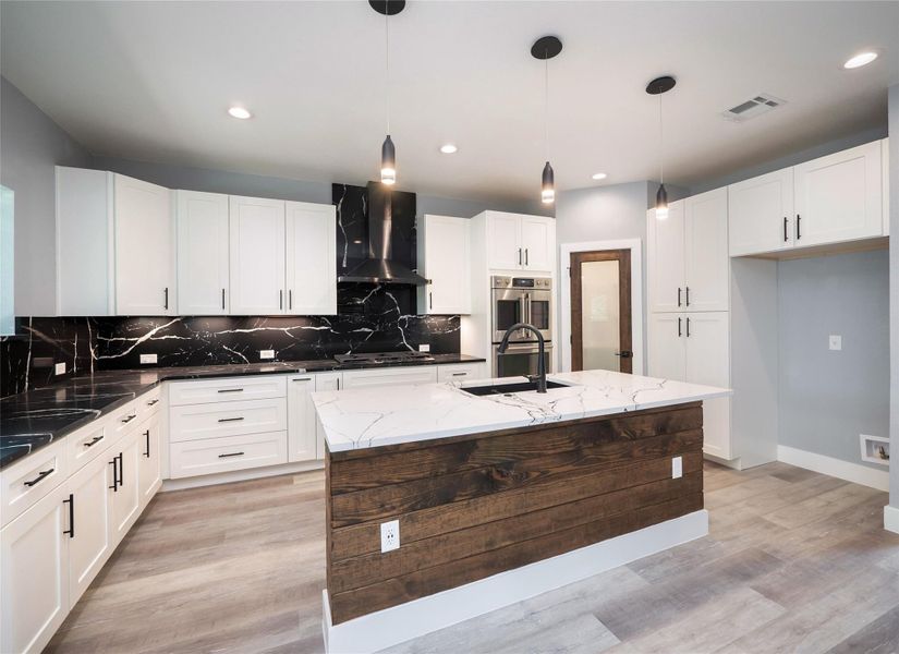 Furnished interior view inside a new home in , Leander (Image 4).