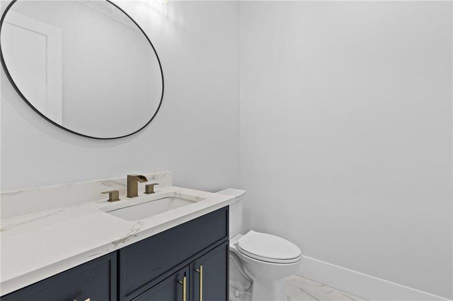 Furnished interior view inside a new home in , Winder (Image 13).