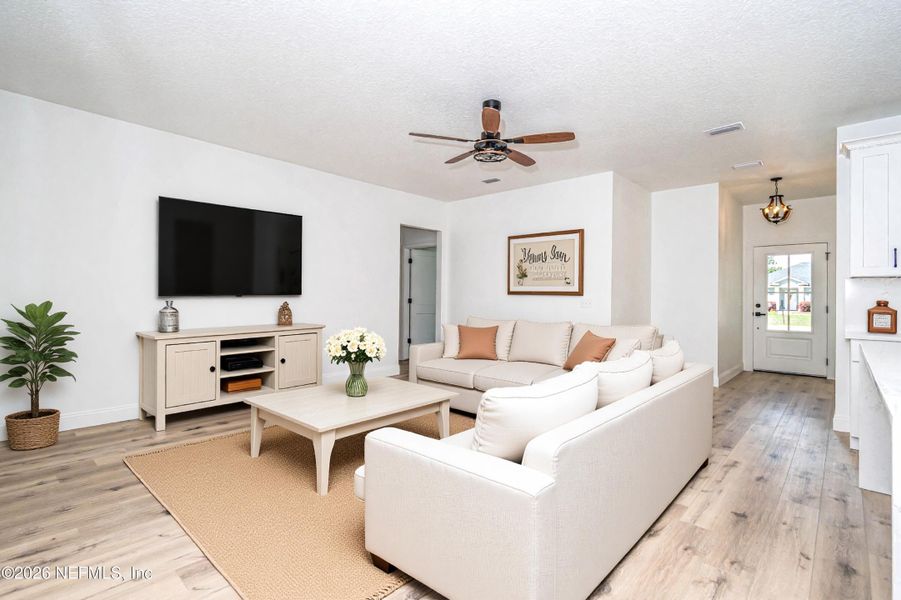 Furnished interior view inside a new home in , Macclenny (Image 11).