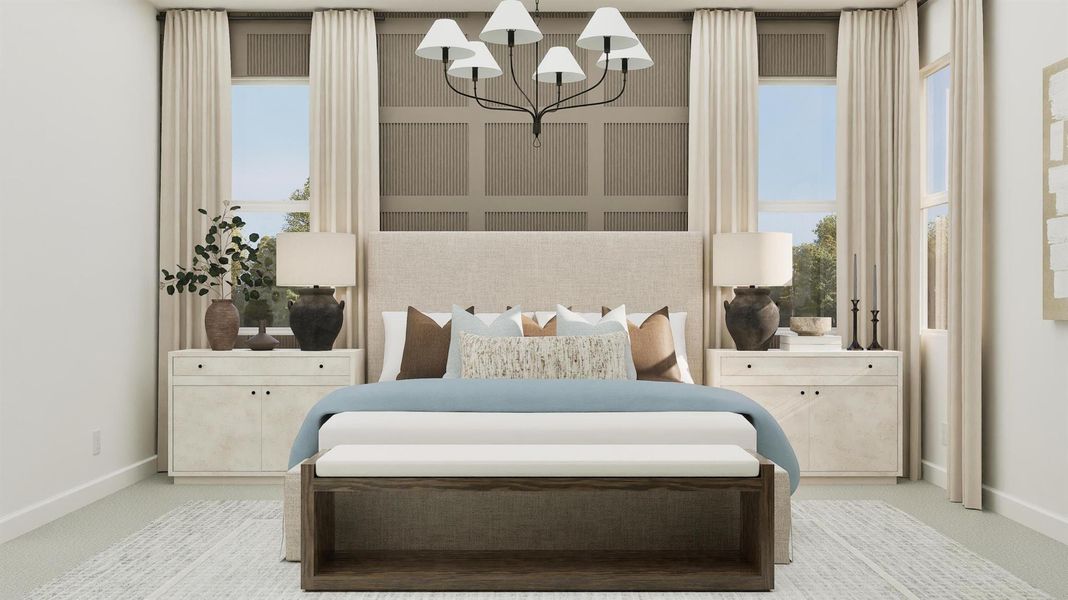 Furnished interior view inside a new home in Lotis Wellington: The Promenade Collection, Wellington (Image 9).