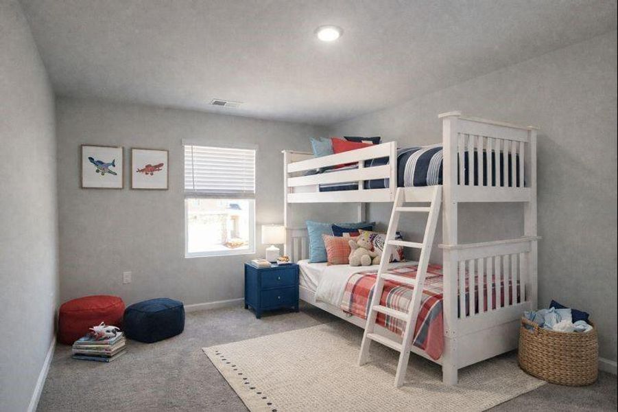 Furnished interior view inside a new home in Lake Harbin, Morrow (Image 26).