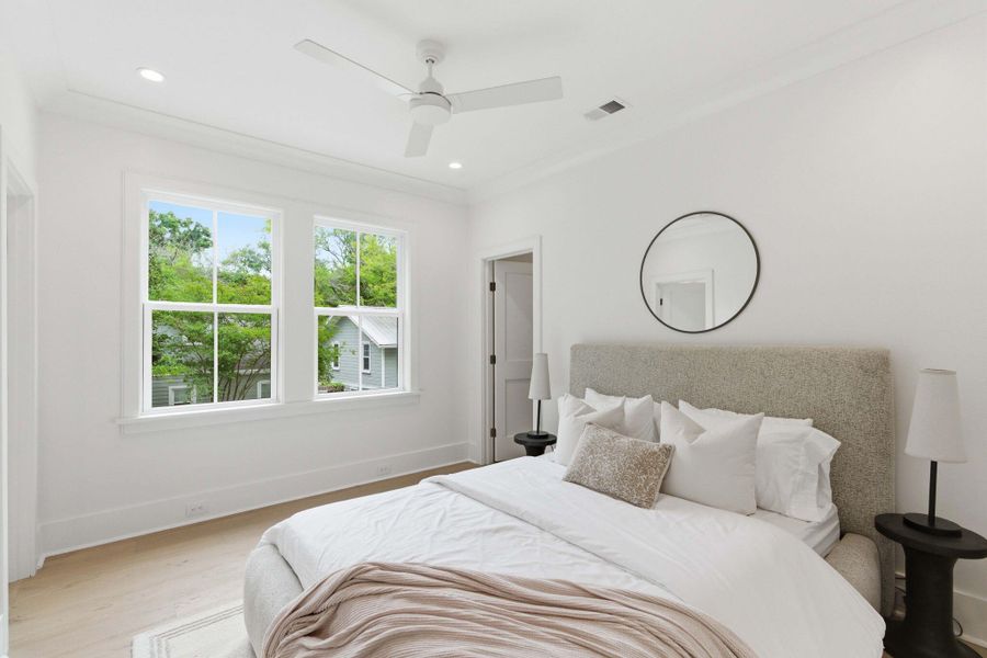 Furnished interior view inside a new home in , Mount Pleasant (Image 54).
