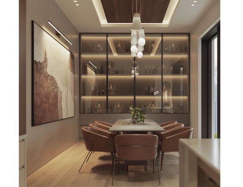 Furnished interior view inside a new home in , Southlake (Image 7). Furnished interior view inside a new home in , Southlake (Image 7).