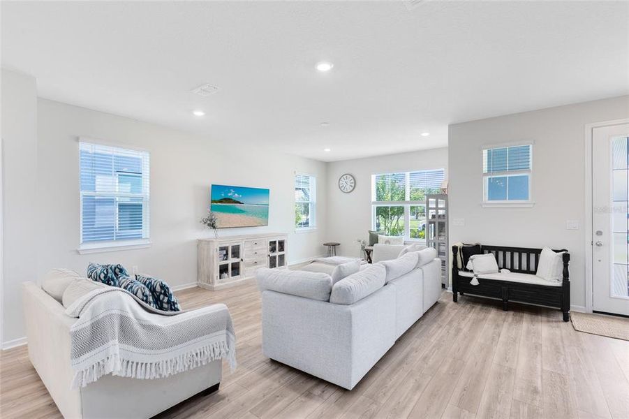 Furnished interior view inside a new home in Isles of Lake Nona, Orlando (Image 7). Furnished interior view inside a new home in Isles of Lake Nona, Orlando (Image 7).