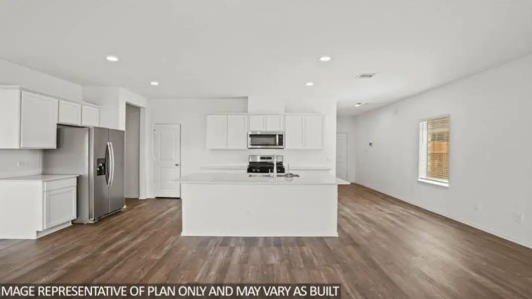 Furnished interior view inside a new home in Cypress Green, Tomball (Image 4).