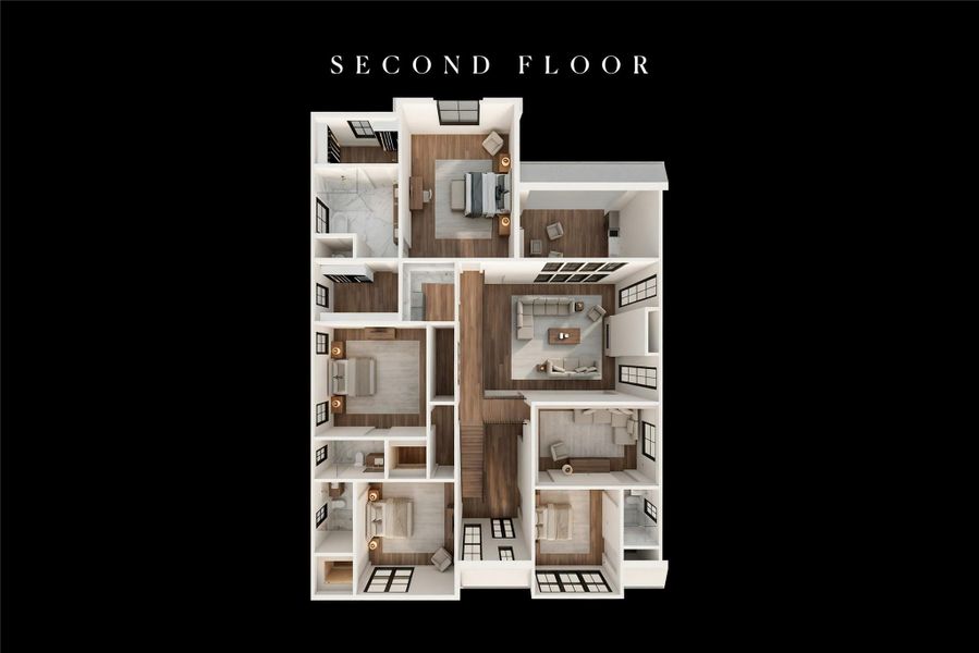 2D floor plan layout of this home in , Houston, TX (Image 2). 2D floor plan layout of this home in , Houston, TX (Image 2).
