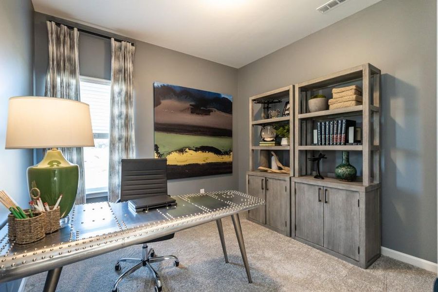 Furnished interior view inside a new home in Duncan Farm, Cartersville (Image 21).
