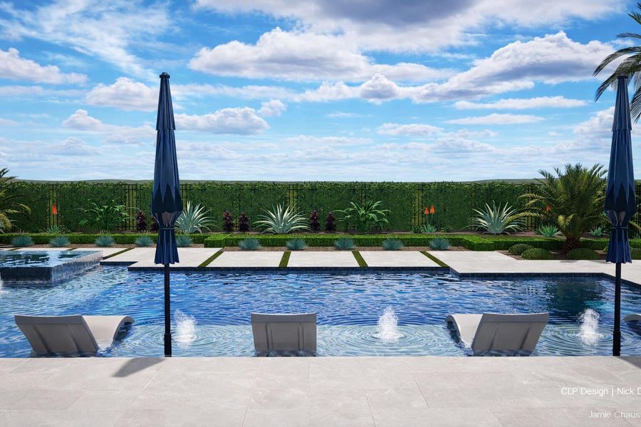 Proposed Pool & Outdoor Space