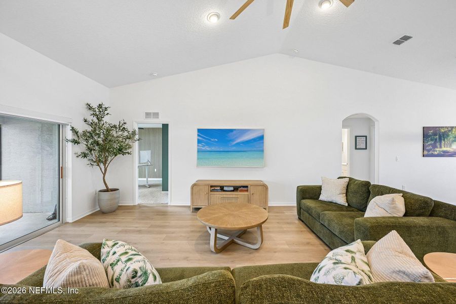 Furnished interior view inside a new home in , Palm Coast (Image 11).