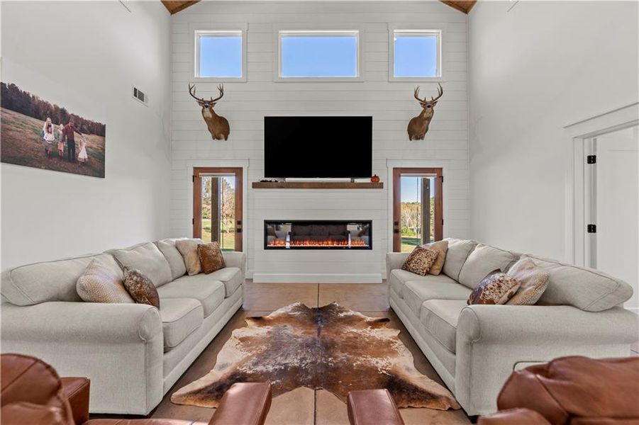 Furnished interior view inside a new home in , Maysville (Image 15). Furnished interior view inside a new home in , Maysville (Image 15).