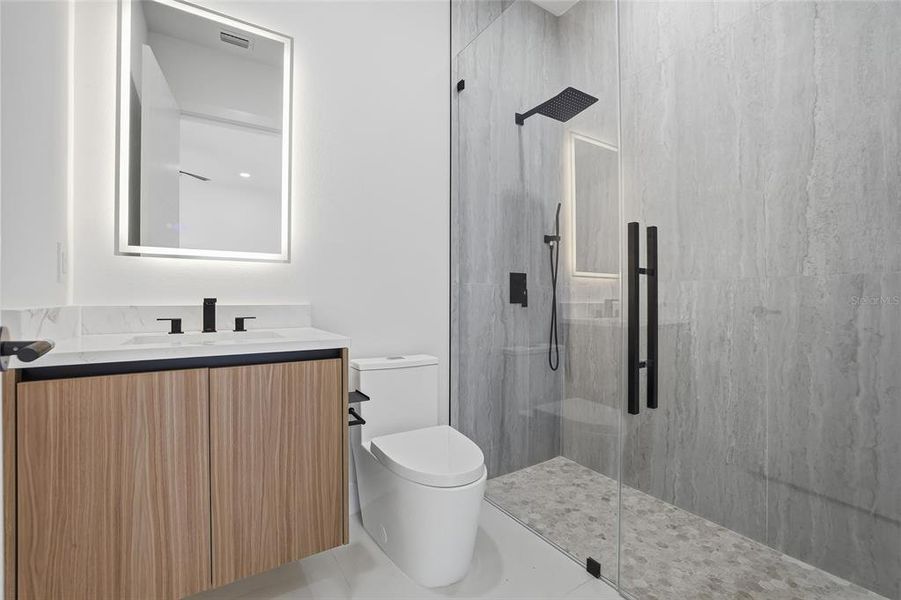 Furnished interior view inside a new home in , Tampa (Image 15).