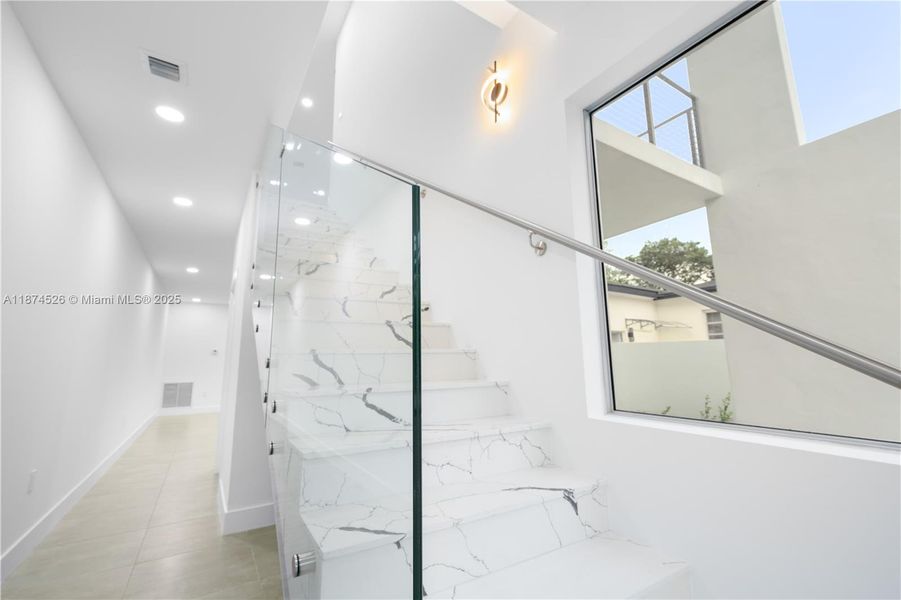 Furnished interior view inside a new home in , Miami (Image 5).