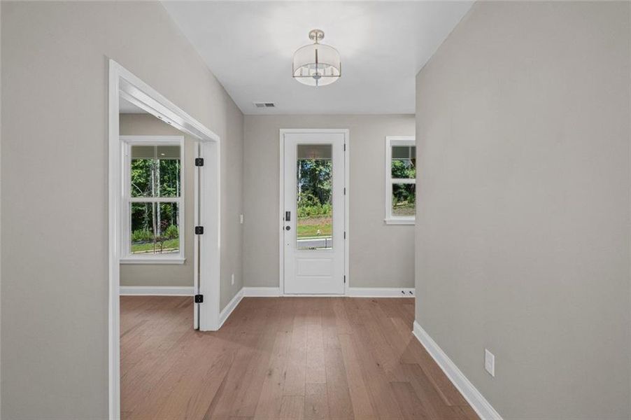 Spacious, unfurnished interior of a new home in Woodberry, Canton (Image 17). Spacious, unfurnished interior of a new home in Woodberry, Canton (Image 17).