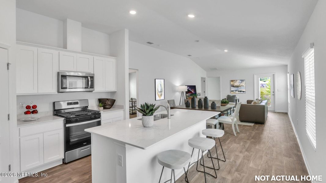 Furnished interior view inside a new home in Grand Reserve, Bunnell (Image 15).