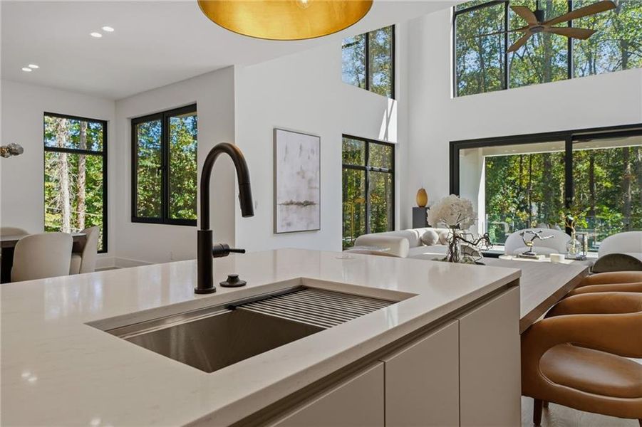 Furnished interior view inside a new home in , Atlanta (Image 44). Furnished interior view inside a new home in , Atlanta (Image 44).