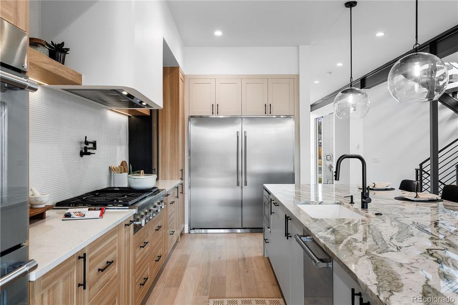 Furnished interior view inside a new home in , Denver (Image 10).