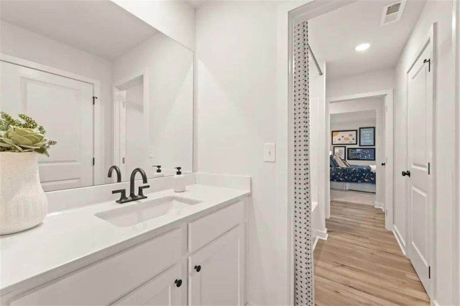 Furnished interior view inside a new home in Brookshire Manor, Canton (Image 23).